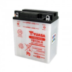 ΜΠΑΤΑΡΙΑ YB12A-A YUASA (Δεν συμπεριλαμβάνεται ο ηλεκτρολύτης)