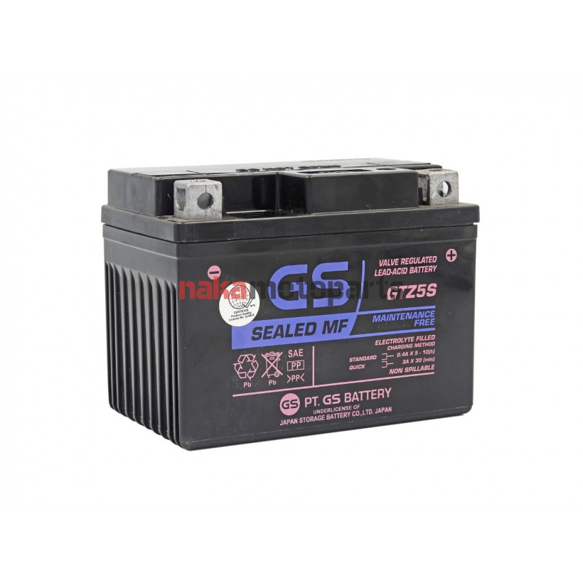 ΜΠΑΤΑΡΙΑ GTZ5S (YTZ5S) GEL GS