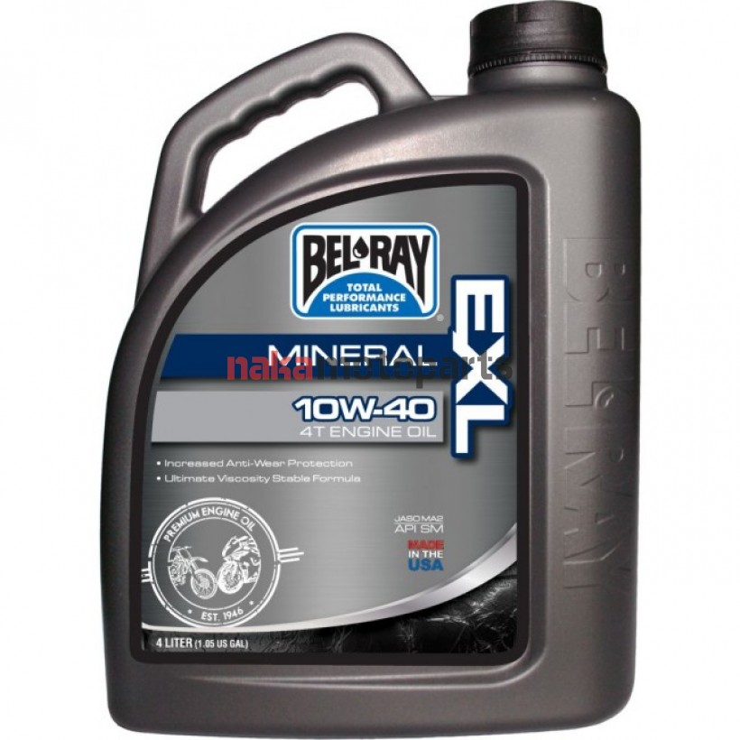 ΛΑΔΙ BEL-RAY 4T EXL 10W-40 4L