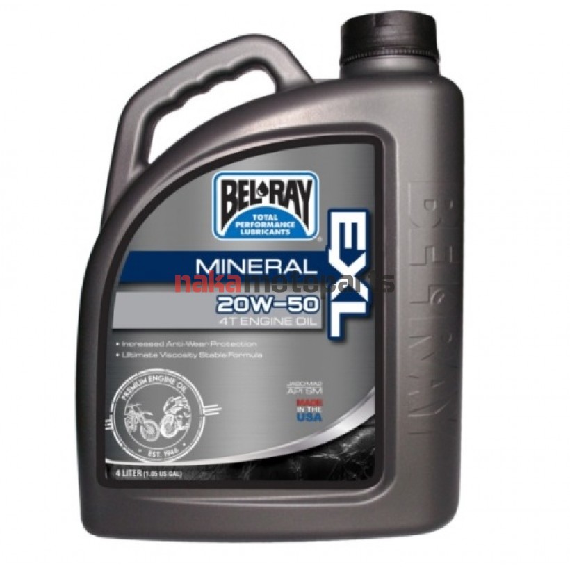 ΛΑΔΙ BEL-RAY 4T EXL 20W-50 4L