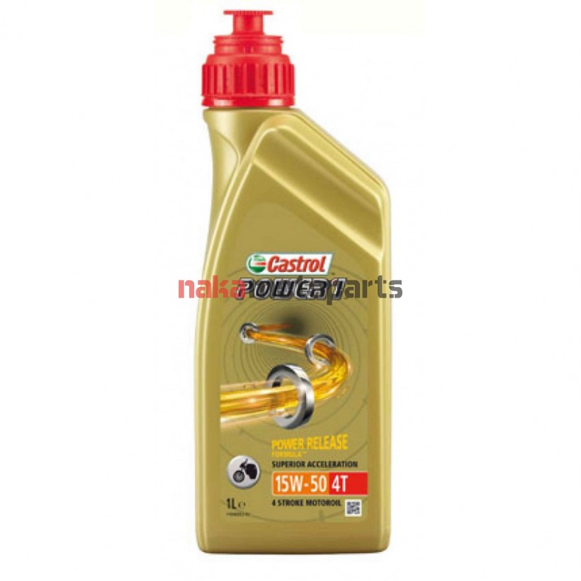 ΛΑΔΙ CASTROL 4T POWER 1 15W-50 1L
