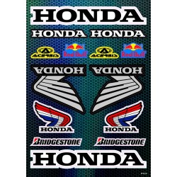 ΑΥΤΟΚΟΛΛΗΤΟ ΚΑΡΤΕΛΑ HONDA ΣΕΤ