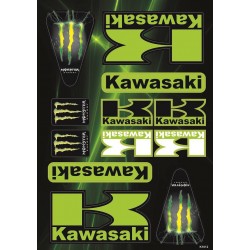 ΑΥΤΟΚΟΛΛΗΤΟ ΚΑΡΤΕΛΑ KAWASAKI ΣΕΤ