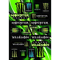 ΑΥΤΟΚΟΛΛΗΤΟ ΚΑΡΤΕΛΑ MONSTER ΣΕΤ