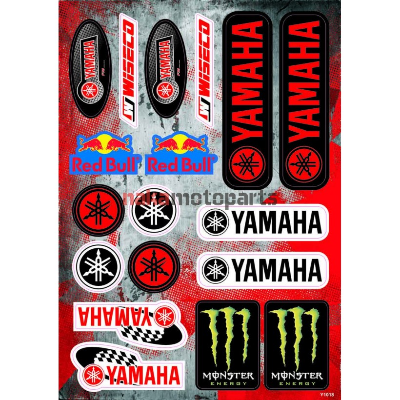 ΑΥΤΟΚΟΛΛΗΤΟ ΚΑΡΤΕΛΑ YAMAHA ΣΕΤ