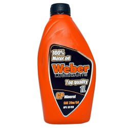 ΛΑΔΙ WEBER 4T 20W-50 MINERAL 1L
