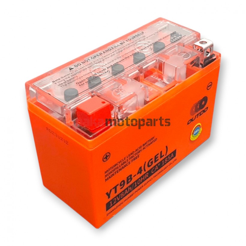 ΜΠΑΤΑΡΙΑ YT9B-4 8AH GEL OUTDO