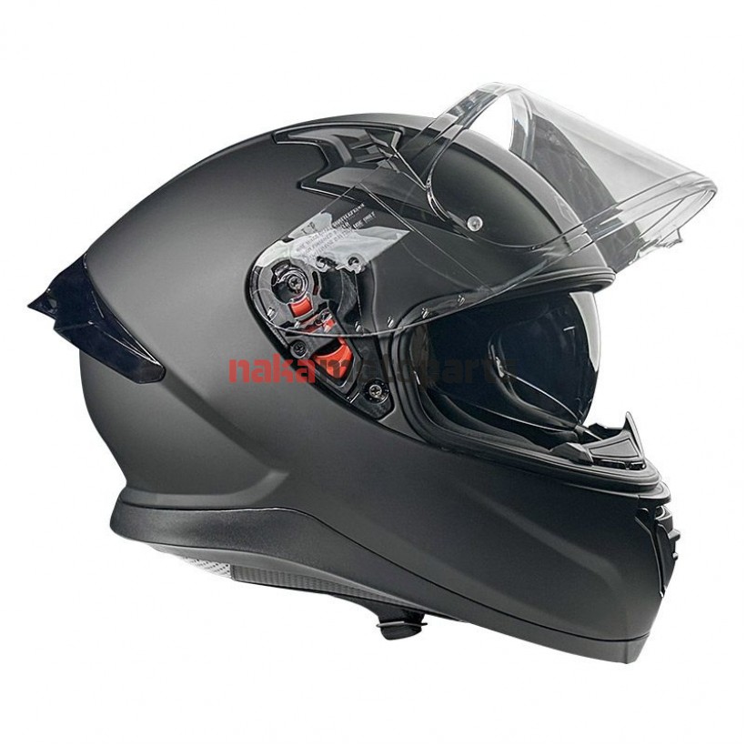 ΚΡΑΝΟΣ PILOT FULLFACE SNAKE SV (ECE 22.06) ΜΑΥΡΟ ΜΑΤ + ΦΙΜΕ ΖΕΛΑΤΙΝΑ
