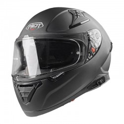 ΚΡΑΝΟΣ PILOT FULLFACE SNAKE SV (ECE 22.06) ΜΑΥΡΟ ΜΑΤ + ΦΙΜΕ ΖΕΛΑΤΙΝΑ