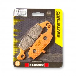 ΤΑΚΑΚΙΑ ΕΜΠΡΟΣΘΙΑ ΑΡΙΣΤΕΡΑ KLE 650 VERSYS (07-13) / Z 750 (04-06) / DL 650 / 1000 V-STROM / GSF 600 (00-04) / 650 (05-06) BANDIT FA229 FERODO FDB2048ST SINTERGRIP