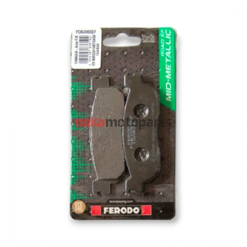 ΤΑΚΑΚΙΑ ΕΜΠΡΟΣΘΙΑ CRYPTON / CRYPTON-R 105 / F1Z / F1Z-R / Z 125 / ΟΠΙΣΘΙΑ X-MAX 250 (05-14) / X-CITY 250 (07-16) / X-MAX 400 (13-17) / MAJESTY 250 (98-03) FA275 FERODO FDB2083EF