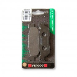 ΤΑΚΑΚΙΑ ΕΜΠΡΟΣΘΙΑ CRYPTON / CRYPTON-R 105 / F1Z / F1Z-R / Z 125 / ΟΠΙΣΘΙΑ X-MAX 250 (05-14) / X-CITY 250 (07-16) / X-MAX 400 (13-17) / MAJESTY 250 (98-03) FA275 FERODO FDB2083EF