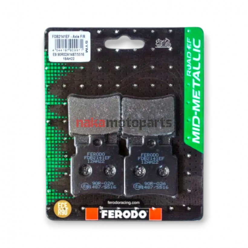 ΤΑΚΑΚΙΑ ΕΜΠΡΟΣΘΙΑ GTS 250/300 / JOYMAX 250/300 / GRAND DINK 250 FA355 FERODO FDB2141EF