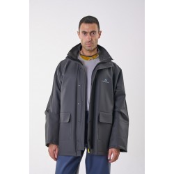 ΑΔΙΑΒΡΟΧΟ ΜΠΟΥΦΑΝ ANORAK STREET LONG ΜΑΥΡΟ