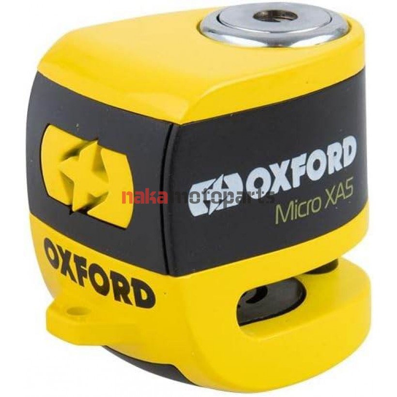 ΚΛΕΙΔΑΡΙΑ ΔΙΣΚΟΦΡΕΝΟΥ OXFORD LK213 MICRO XA5 5,5mm ΚΙΤΡΙΝΗ ΜΕ ΣΥΝΑΓΕΡΜΟ