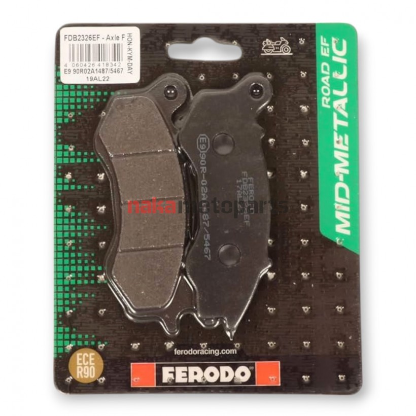 ΤΑΚΑΚΙΑ ΕΜΠΡΟΣΘΙΑ DAYTONA SPRINTER INJECTION 125 FA709 FERODO FDB2326EF
