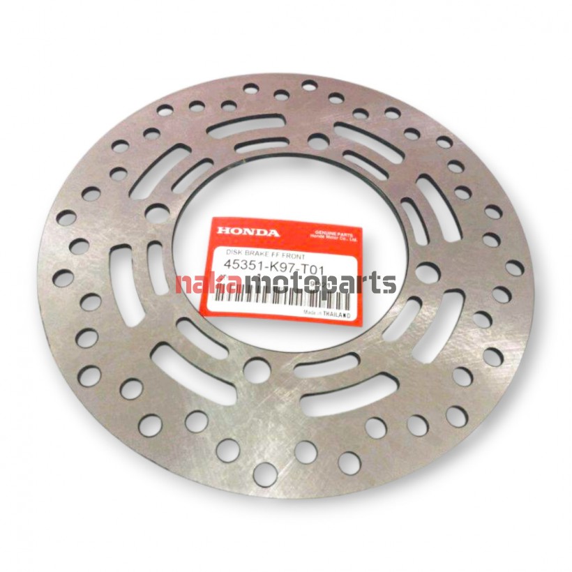 ΔΙΣΚΟΠΛΑΚΑ ΕΜΠΡΟΣΘΙΑ HONDA PCX 125 /150 (18-20) ΓΝΗΣΙΑ 45351-K97-T01