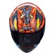 ΚΡΑΝΟΣ PILOT FULLFACE SNAKE SV REPTILE-X FLUO ΠΟΡΤΟΚΑΛΙ + ΦΙΜΕ ΖΕΛΑΤΙΝΑ