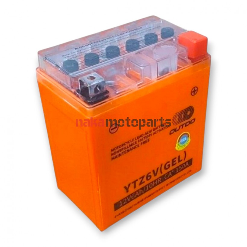 ΜΠΑΤΑΡΙΑ YTZ6V (UTZ6V) OUTDO GEL