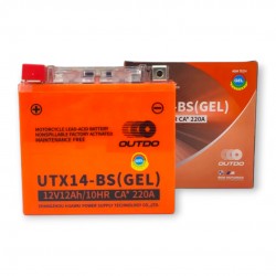 ΜΠΑΤΑΡΙΑ YTX14-BS (UTX14-BS) OUTDO GEL