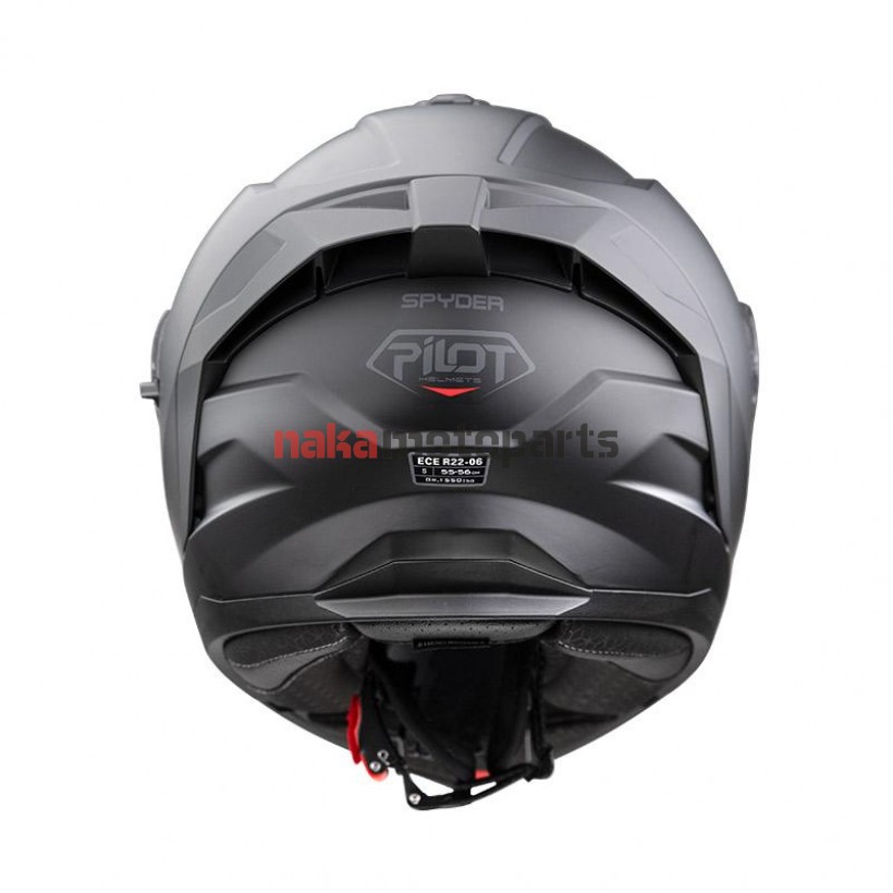 ΚΡΑΝΟΣ PILOT FLIP-UP SPYDER SV ΜΑΥΡΟ ΜΑΤ + ΠΕΡΙΛΑΜΒΑΝΕΙ PINLOCK 30