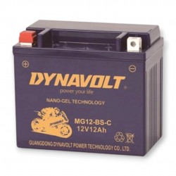 ΜΠΑΤΑΡΙΑ YTX12-BS (MG12-BS-C) 12AH NANOGEL DYNAVOLT