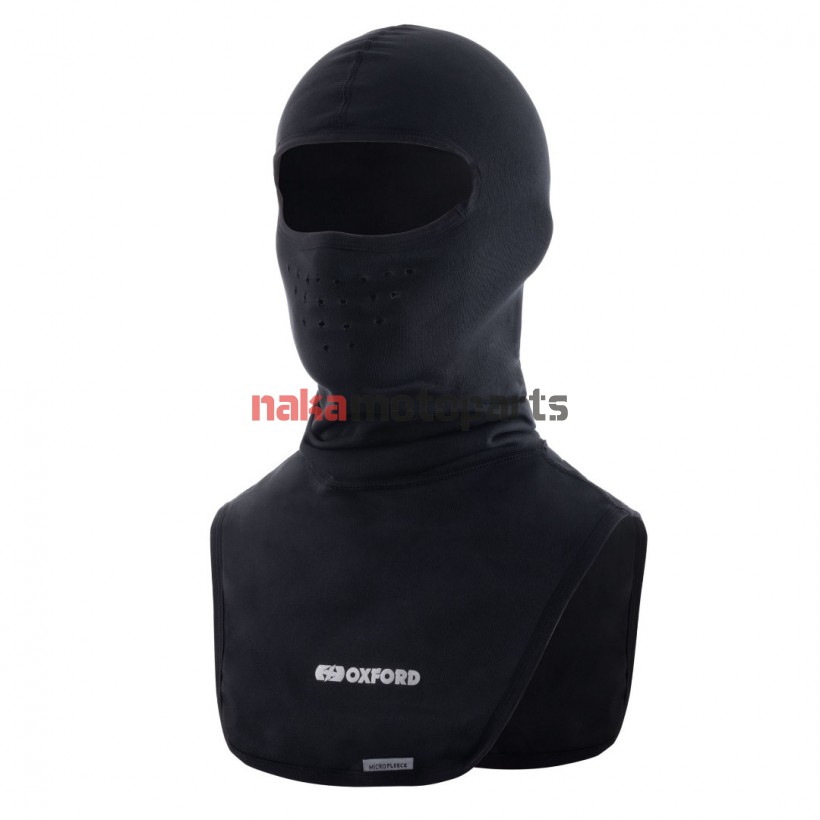 ΜΠΑΛΑΚΛΑΒΑ FULLFACE OXFORD DELUXE MICRO FLEECE ΜΑΥΡΗ CA035