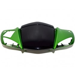 ΚΑΛΥΜΜΑ ΤΙΜΟΝΙΟΥ (ΜΑΣΚΑ ΦΛΑΣ) ΕΜΠΡΟΣΘΙΟ KAWASAKI ZX 130 ΠΡΑΣΙΝΟ ΓΝΗΣΙΟ