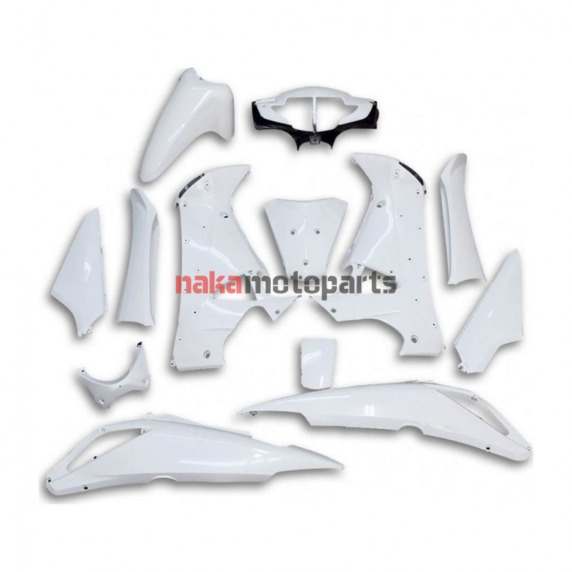 ΚΟΥΣΤΟΥΜΙ ΣΕΤ ΠΛΑΣΤΙΚΩΝ HONDA INNOVA INJECTION 125 ΑΣΠΡΟ