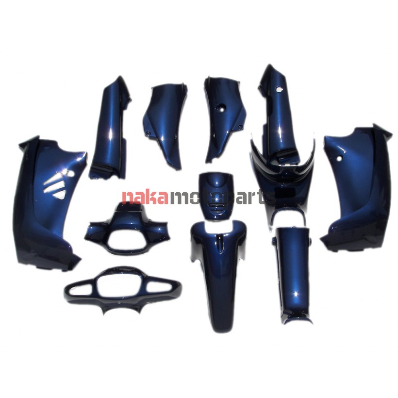ΚΟΥΣΤΟΥΜΙ ΣΕΤ ΠΛΑΣΤΙΚΩΝ MODENAS KRISS II 115 ΜΠΛΕ ΣΚΟΥΡΟ 12 ΤΕΜ
