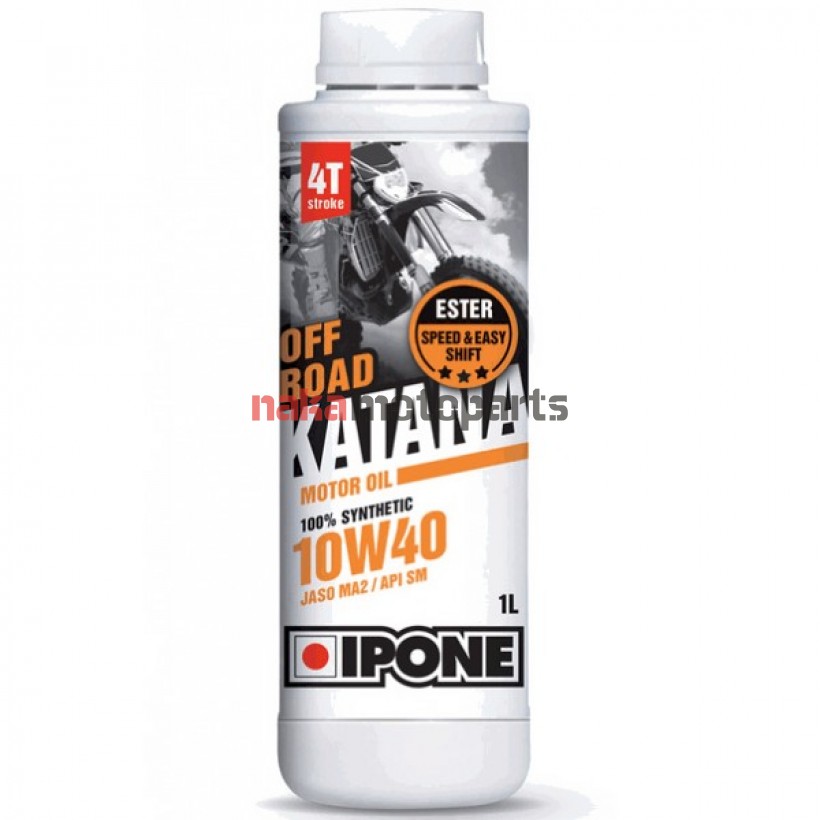 ΛΑΔΙ IPONE 4T KATANA OFF ROAD 10W-40 100% ΣΥΝΘΕΤΙΚΟ 1L
