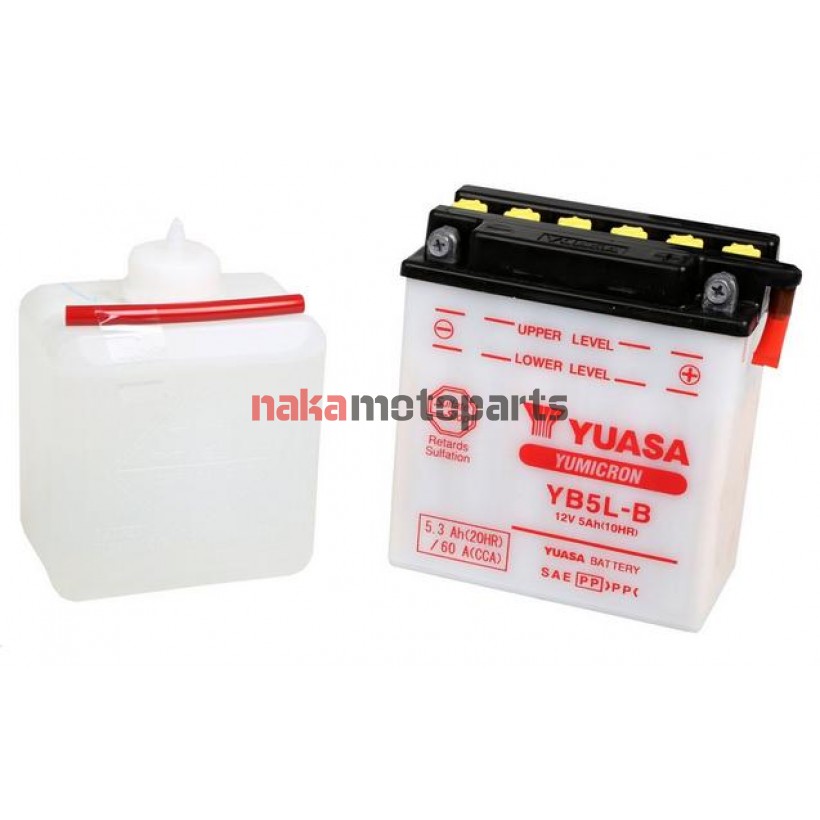 ΜΠΑΤΑΡΙΑ YB5L-B YUASA ΜΕ ΥΓΡΑ