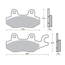 ΤΑΚΑΚΙΑ ΕΜΠΡΟΣΘΙΑ SUPRA / KAZE-R / ZX 130 / KRISS / KRISTAR / X-CITE 135 / ADDRESS 125 / FX125 / CRYPTON-R 115 FA197/215 SUPREMA