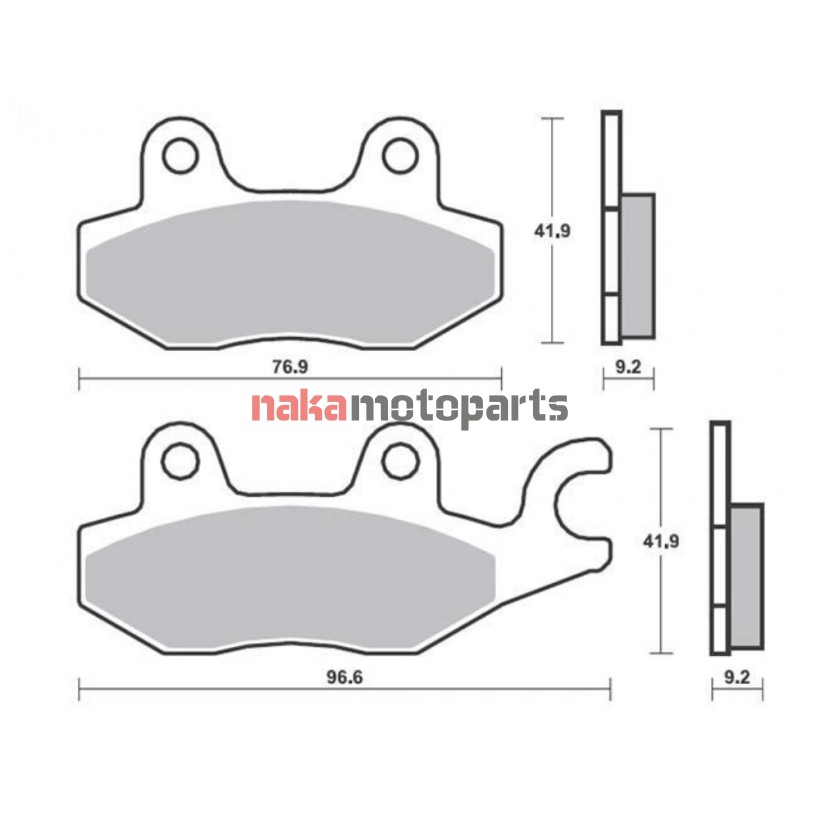 ΤΑΚΑΚΙΑ ΕΜΠΡΟΣΘΙΑ SUPRA / KAZE-R / ZX 130 / KRISS / KRISTAR / X-CITE 135 / ADDRESS 125 / FX125 / CRYPTON-R 115 FA197/215 SUPREMA