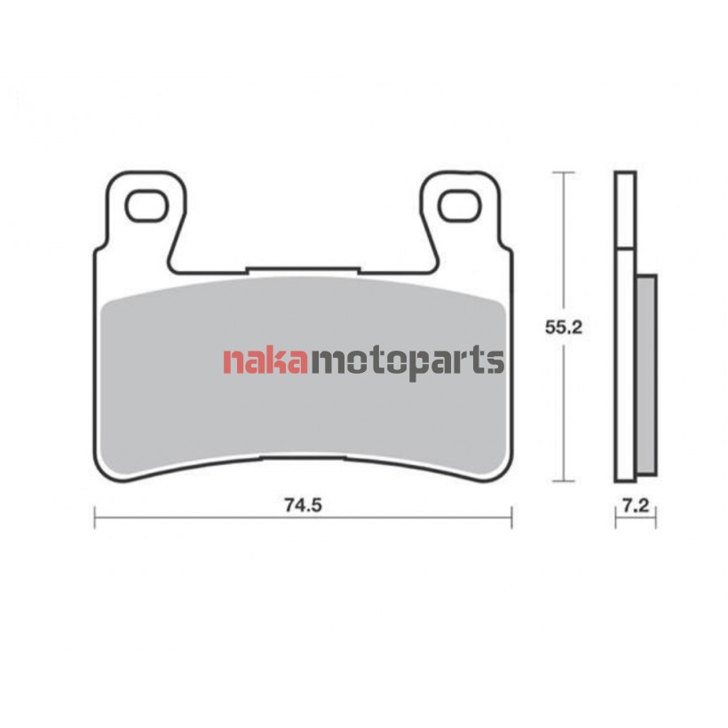 ΤΑΚΑΚΙΑ ΕΜΠΡΟΣΘΙΑ CBR 900RR (98-03) FA265 SUPREMA