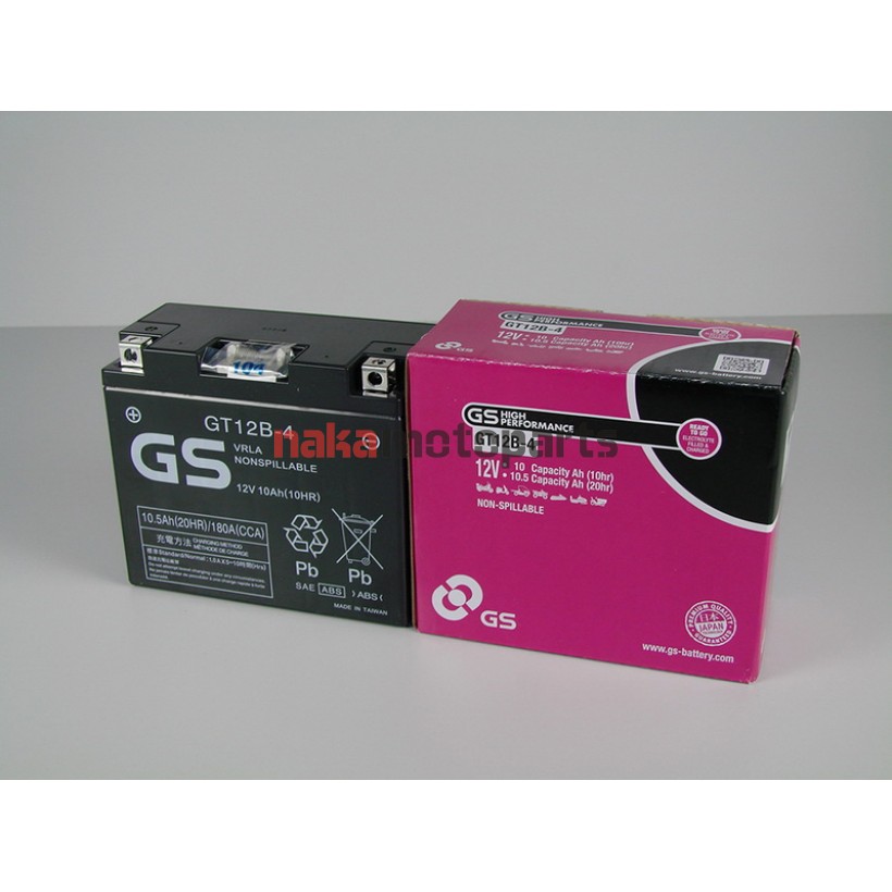 ΜΠΑΤΑΡΙΑ GT12B-4 (YT12B-4) GS GEL