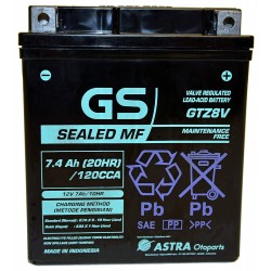 ΜΠΑΤΑΡΙΑ GTZ8V (YTZ8V) GS